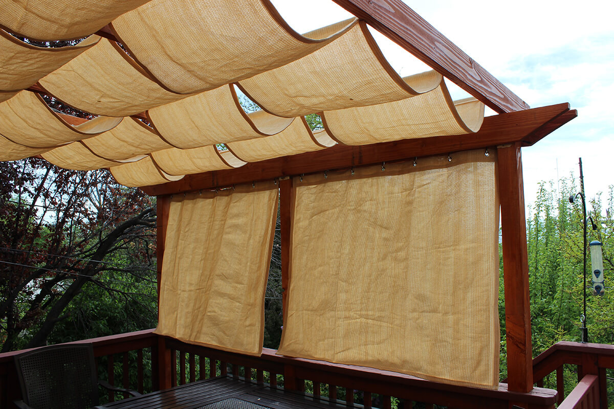 DIY Outdoor Shade Canopy
 22 Best DIY Sun Shade Ideas and Designs for 2017
