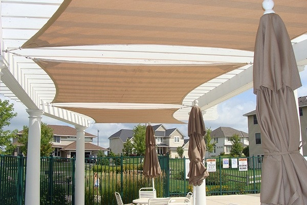 DIY Outdoor Shade Canopy
 Pergola canopy and pergola covers – patio shade options