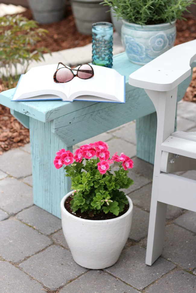 DIY Outdoor Side Tables
 Distressed Wood Outdoor Side Table Satori Design for Living
