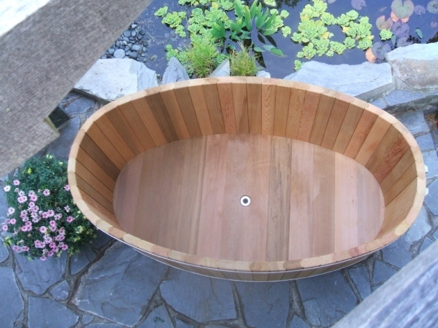 DIY Outdoor Soaking Tub
 Diy Japanese Soaking Tub Bathtub Designs