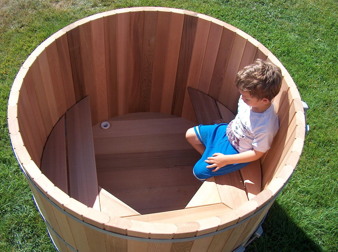 DIY Outdoor Soaking Tub
 outdoor soaking tub for two people