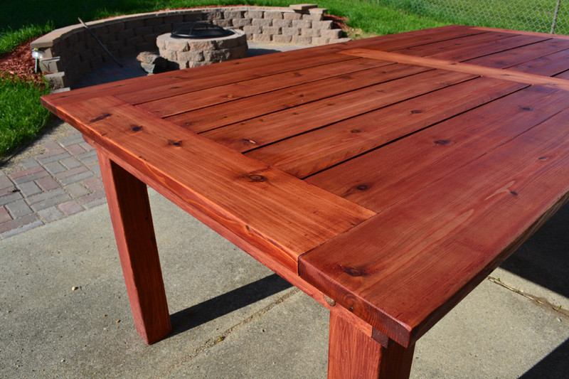 DIY Outdoor Table Plans
 Bryan s Site