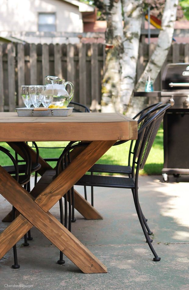 DIY Outdoor Table Plans
 DIY Outdoor Dining Tables