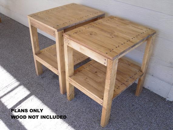 DIY Outdoor Table Plans
 DIY PLANS to make BR End Table Set Indoor Outdoor