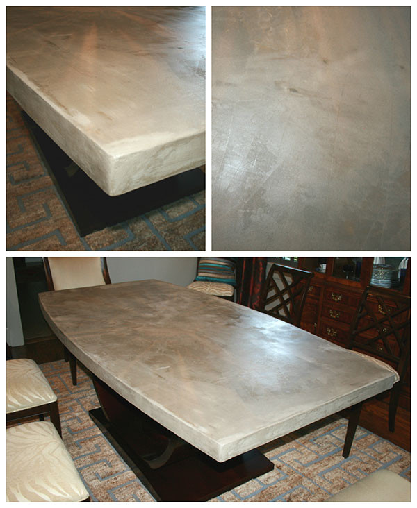 DIY Outdoor Table Tops
 DIY Concrete Table Top Chic and Durable