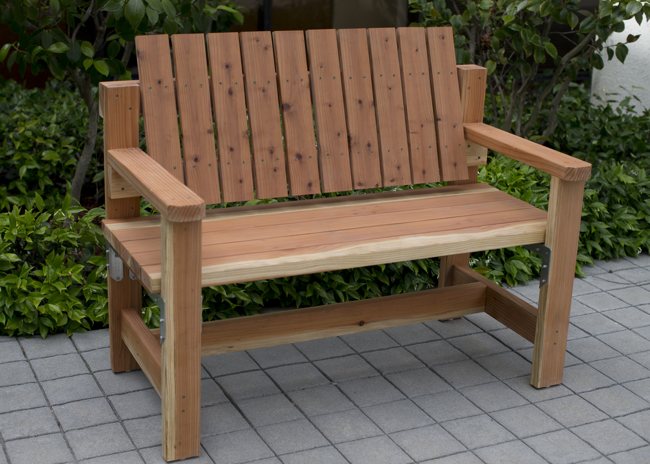 DIY Outdoor Wood Bench
 DIY Garden Bench Preview DIY Done Right