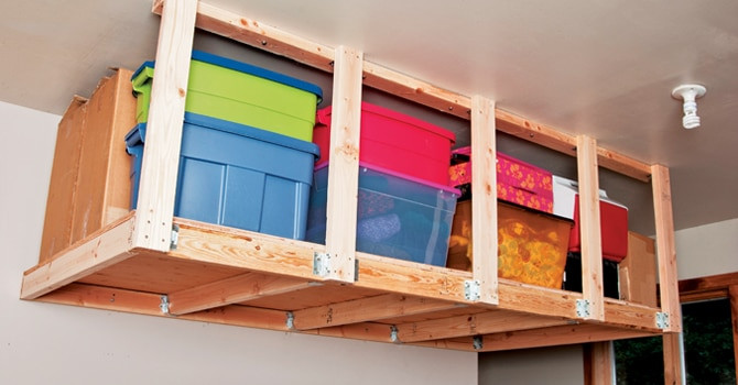 DIY Overhead Garage Storage Plans
 How to Install Overhead Garage Storage DIY