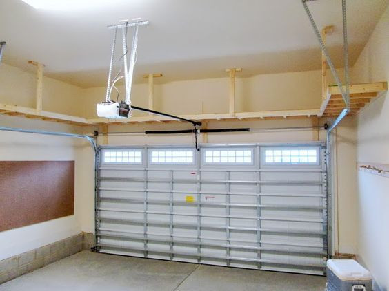 DIY Overhead Garage Storage Plans
 overhead garage organization Google Search