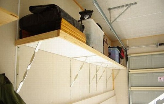 DIY Overhead Garage Storage Plans
 Overhead Garage Storage Racks to Over e The Clutter