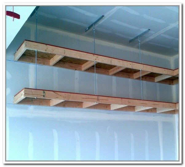 DIY Overhead Garage Storage Plans
 DIY overhead storage