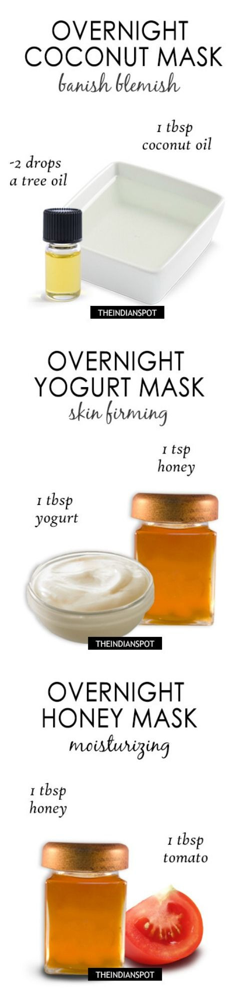 DIY Overnight Face Mask For Acne
 Overnight diy face mask