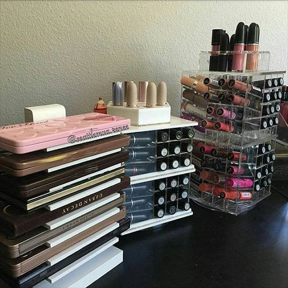 DIY Palette Organizer
 Maquillaje paleta organizador del sostenedor por