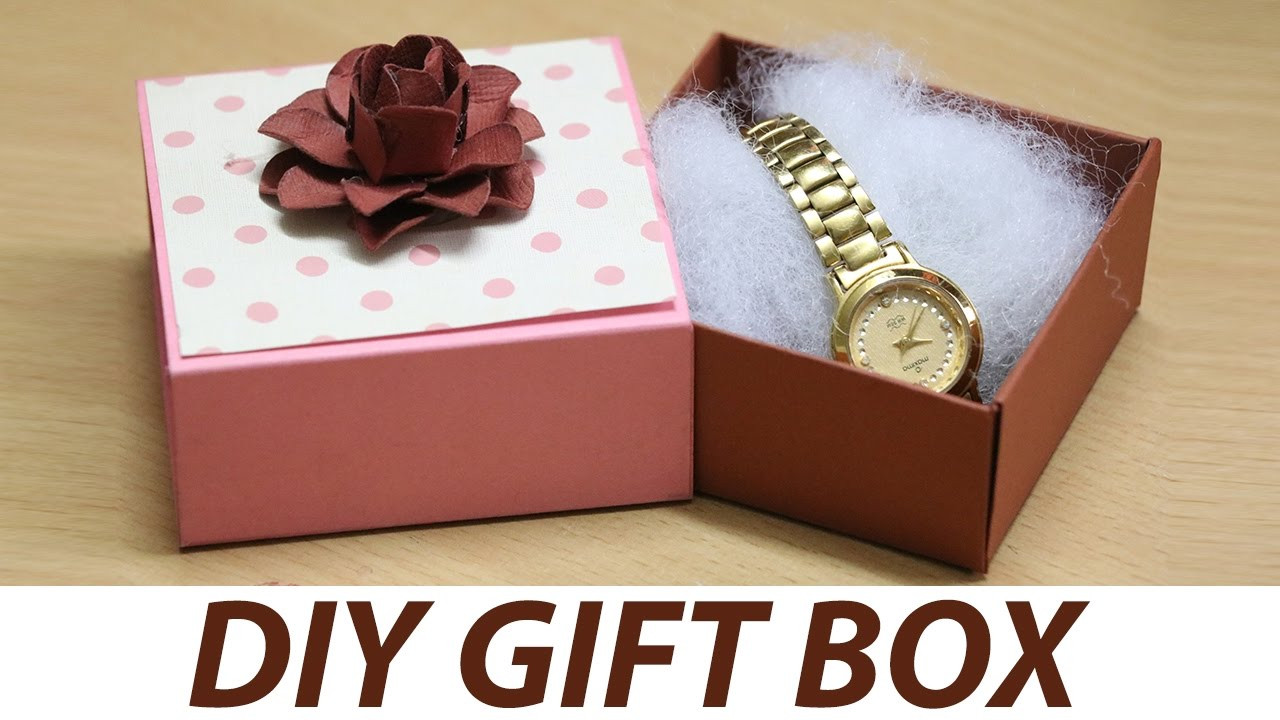 DIY Paper Box
 DIY Gift Box Ideas How to Make Small Gift Box at Home
