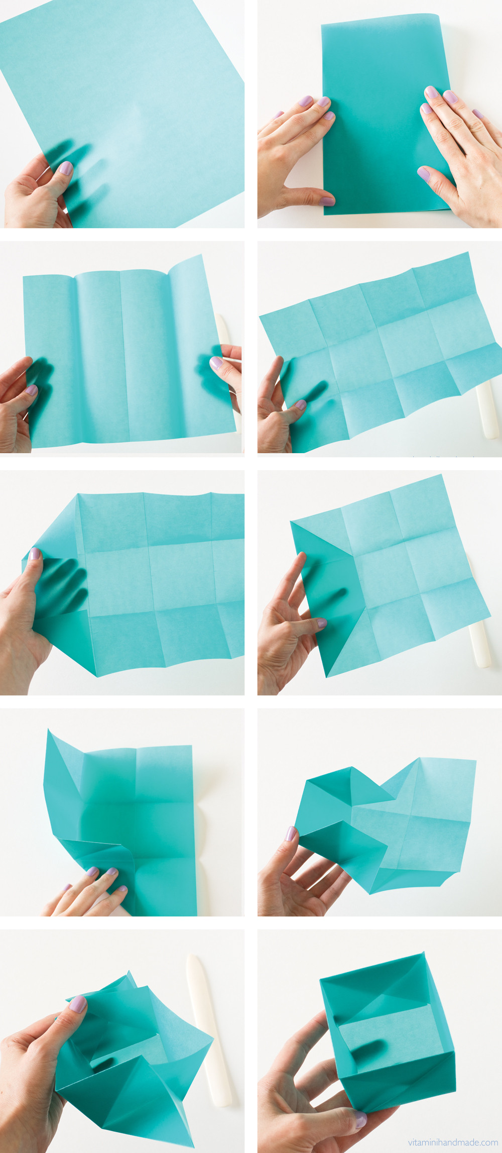 DIY Paper Box
 vitamini handmade DIY Origami Gift Box