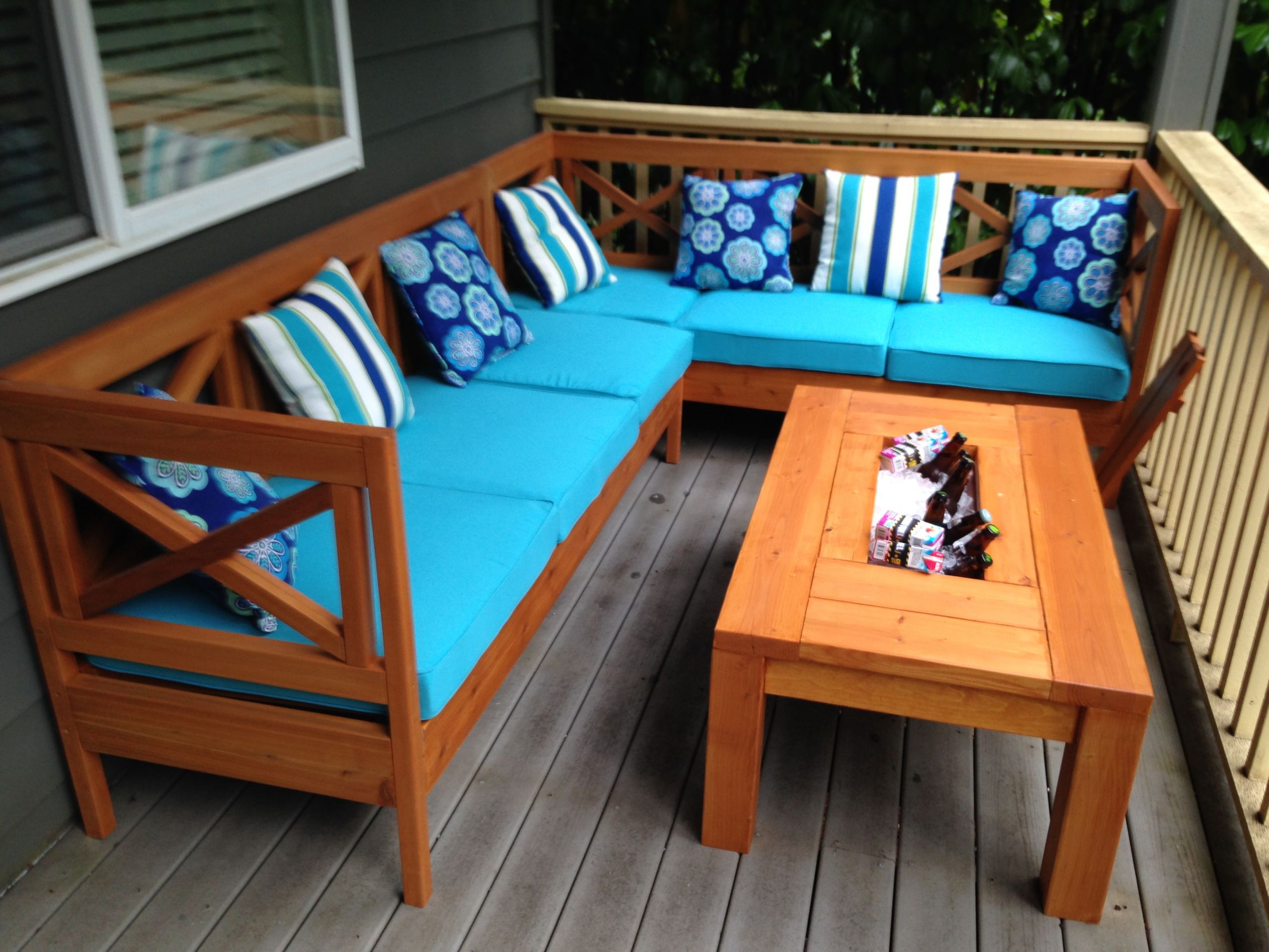 DIY Patio Furniture Plans
 Ana White