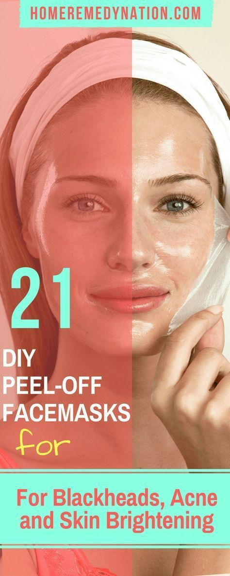 DIY Peel Off Face Mask For Acne
 21 DIY Peel f Face Masks For Blackheads Acne and Skin