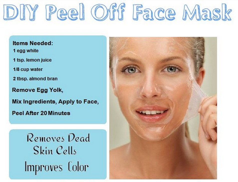 DIY Peel Off Face Mask For Acne
 DIY Peel f Face Mask