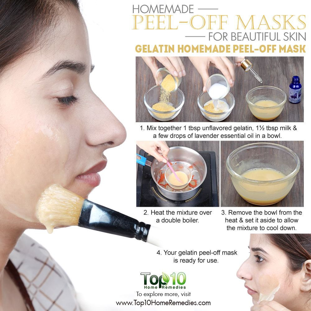DIY Peeling Face Mask
 Homemade Peel f Masks for Glowing Spotless Skin