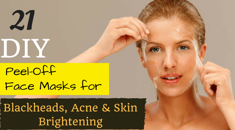 DIY Peeling Face Mask
 21 DIY Peel f Face Masks For Blackheads Acne and Skin