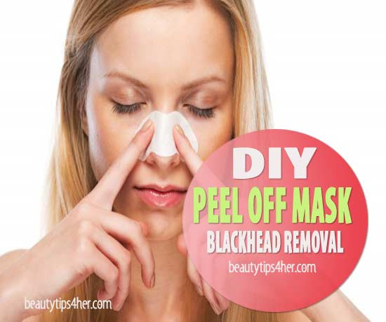 DIY Peeling Face Mask
 DIY Peel f Mask Blackhead Removal to Deep Clean Pores