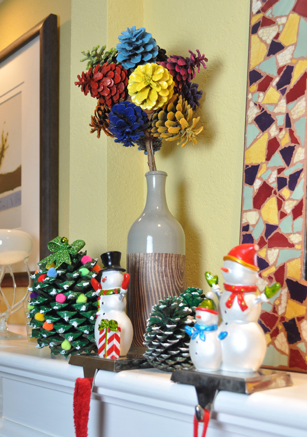 DIY Pinecone Decorations
 30 Festive DIY Pine Cone Decorating Ideas Hative