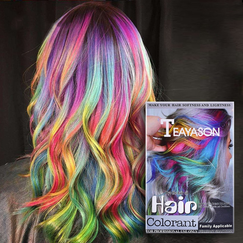 DIY Pink Hair Dye
 24 Colors e time Hair Temporary Color Hair Dye Non toxic