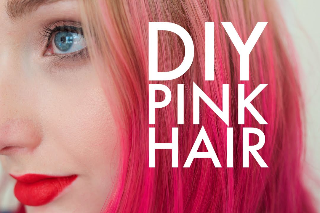 DIY Pink Hair Dye
 Neon Pink Hair Dye Set of 6
