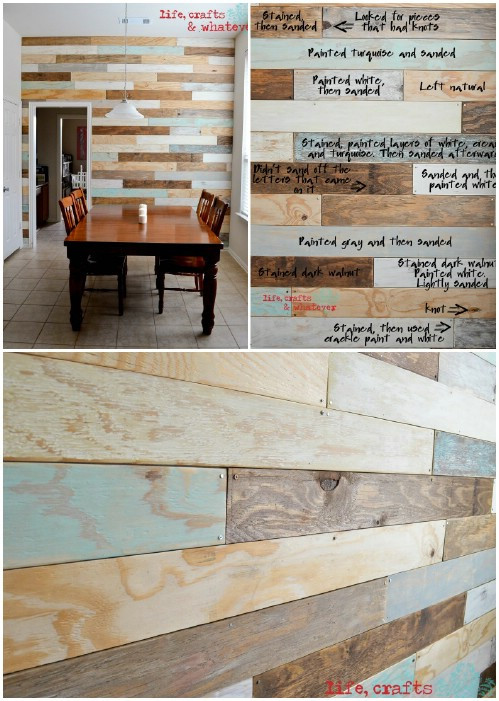 DIY Plank Walls
 15 Creatively Genius DIY Wood Walls DIY & Crafts