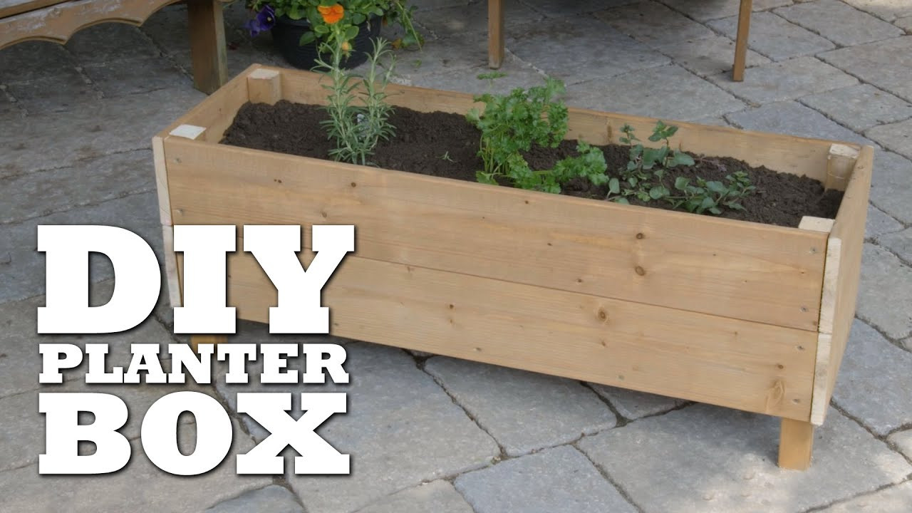 DIY Planting Boxes
 How To Build a Planter Box