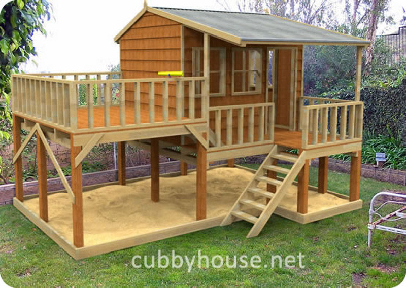 DIY Playhouse Kit
 Country Cottage Cubby House Australian Made Backyard