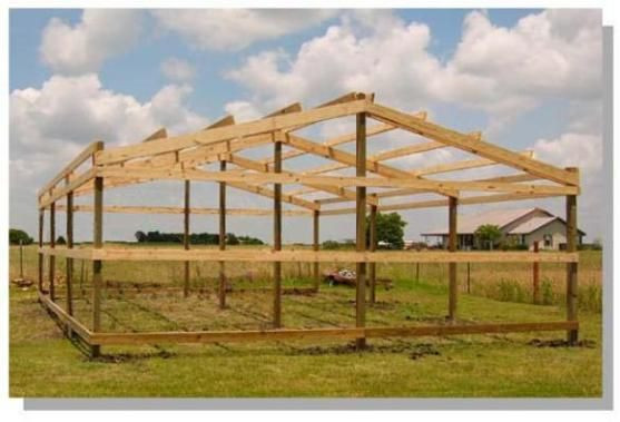 DIY Pole Barns Plans
 How To Build a Pole Barn Secrets and Shortcuts