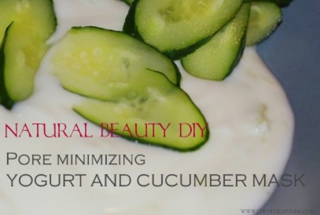 DIY Pore Minimizing Mask
 Natural Beauty DIY DIY Pore Minimizing Yogurt Cucumber Mask