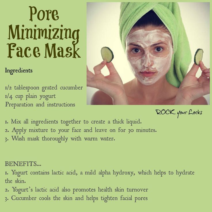 DIY Pore Minimizing Mask
 Pore Minimizing Face Mask Beauty Tips ️