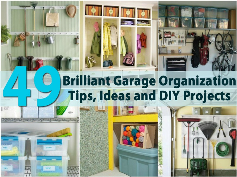 DIY Projects For Organization
 49 Brilliant Garage Organization Tips Ideas and DIY