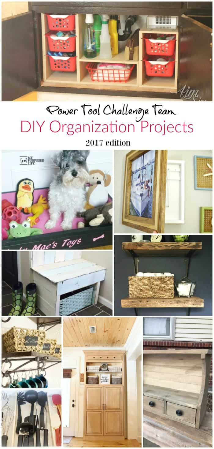 DIY Projects For Organization
 DIY Repurposed Barn Wood Shelves Designed Decor