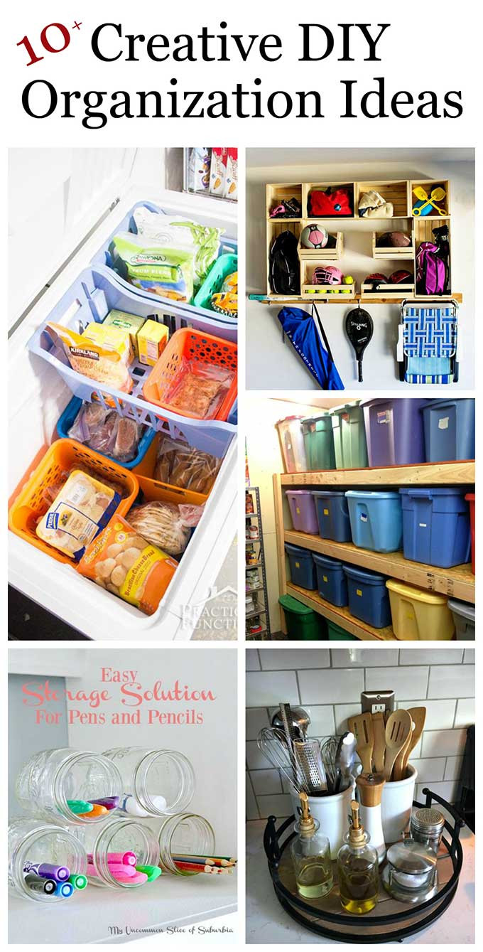 DIY Projects For Organization
 Creative DIY Organization Ideas For Home House of Hawthornes