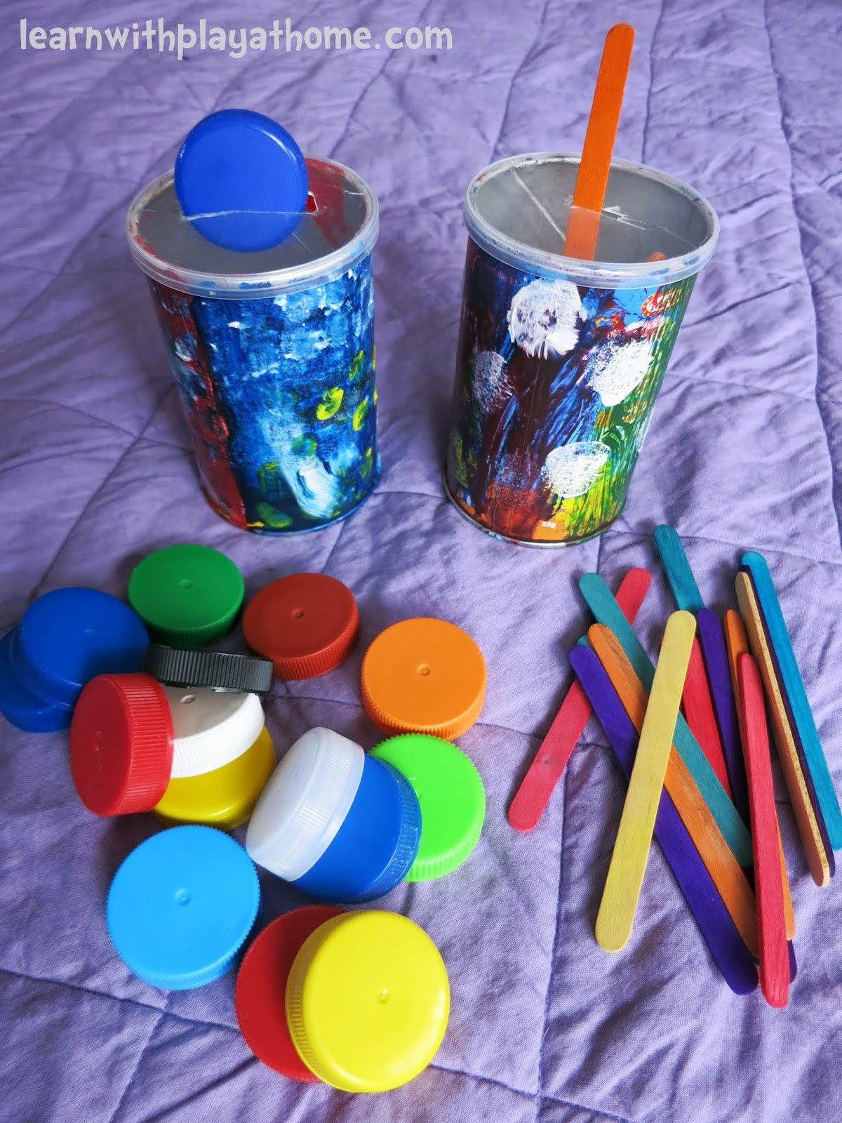 DIY Projects For Toddlers
 Learn with Play at Home DIY Fine Motor Activity for
