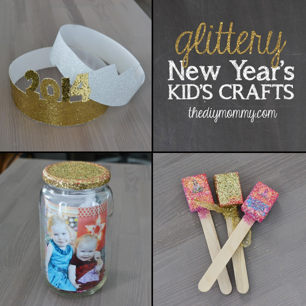 DIY Projects With Kids
 Make Glittery New Year’s Kid’s Crafts – The News