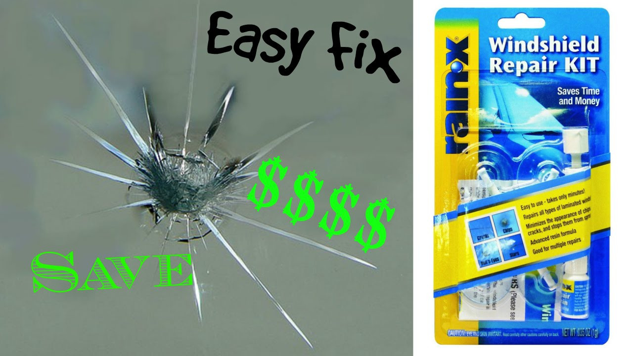DIY Repair Cracked Windshield
 DIY Van Windshield Repair Rain X Repair Kit Easy