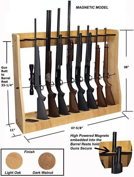 DIY Rifle Rack
 Wall Gun Rack Plans WoodWorking Projects & Plans