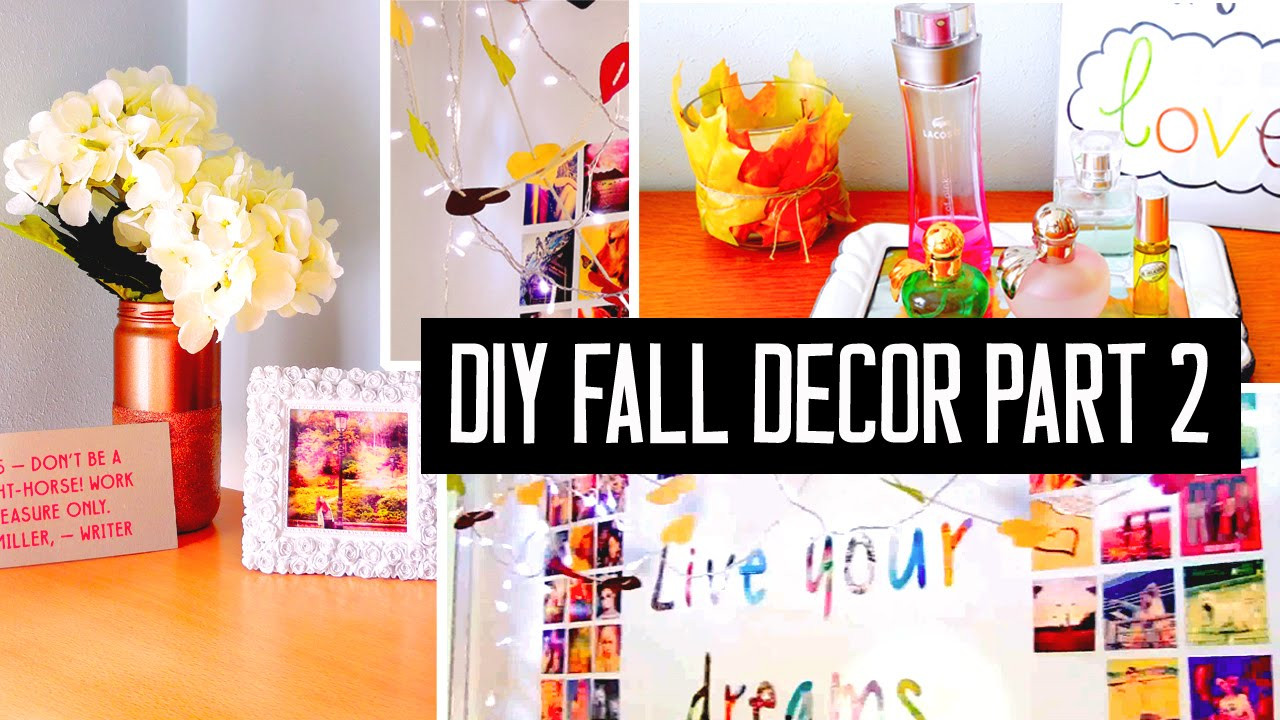 DIY Room Decor For Fall
 DIY room decor for fall Spice up your room with cheap