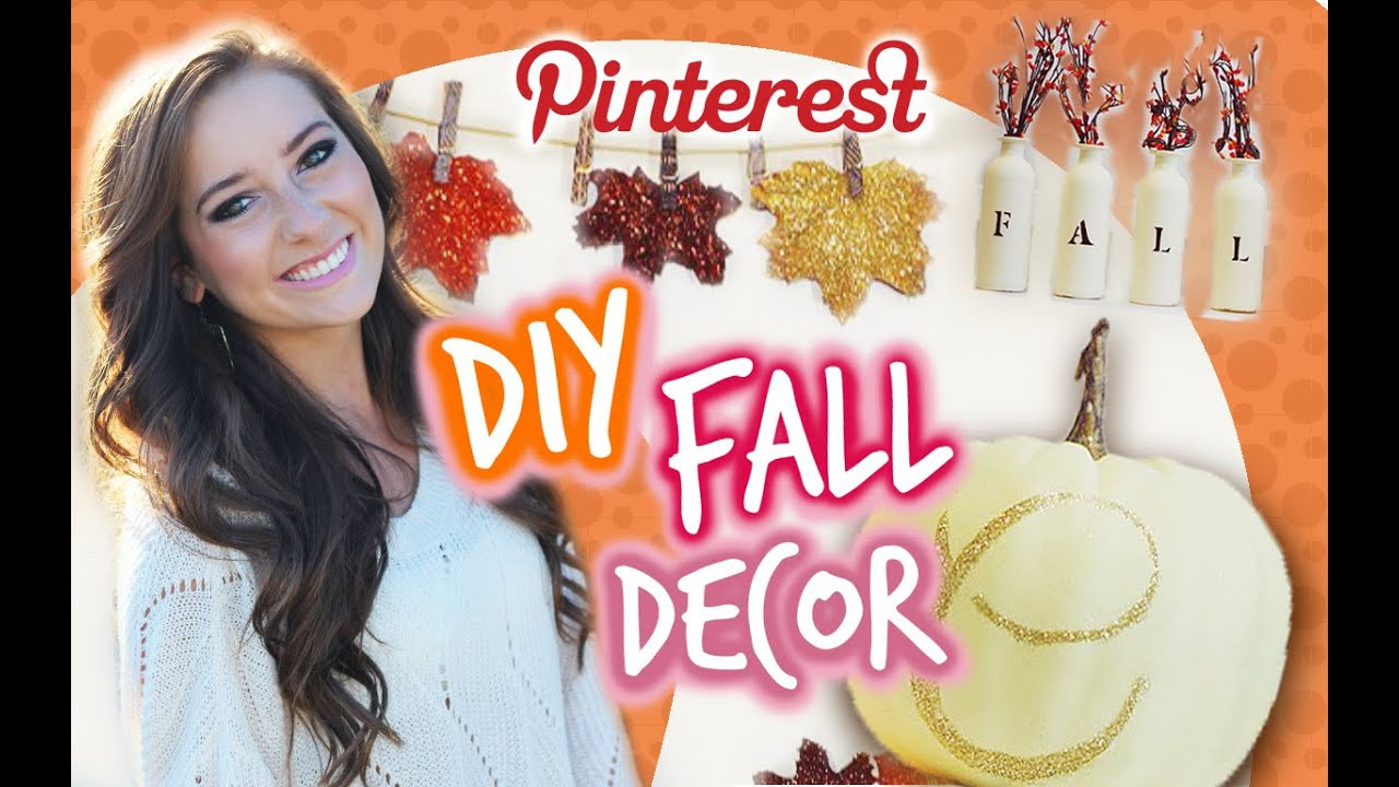 DIY Room Decor For Fall
 DIY Fall Room Decor ♥ Pinterest Inspired