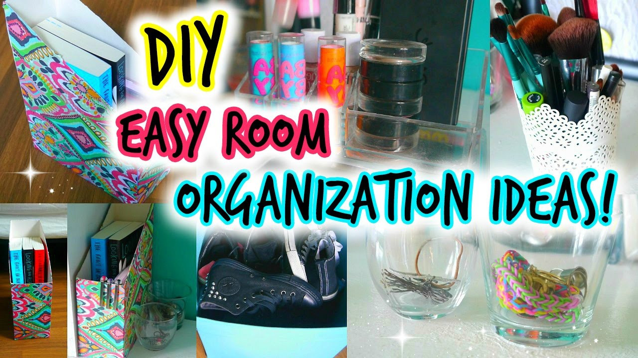 DIY Room Organization And Storage Ideas
 DIY Easy Room Organization Ideas ♡