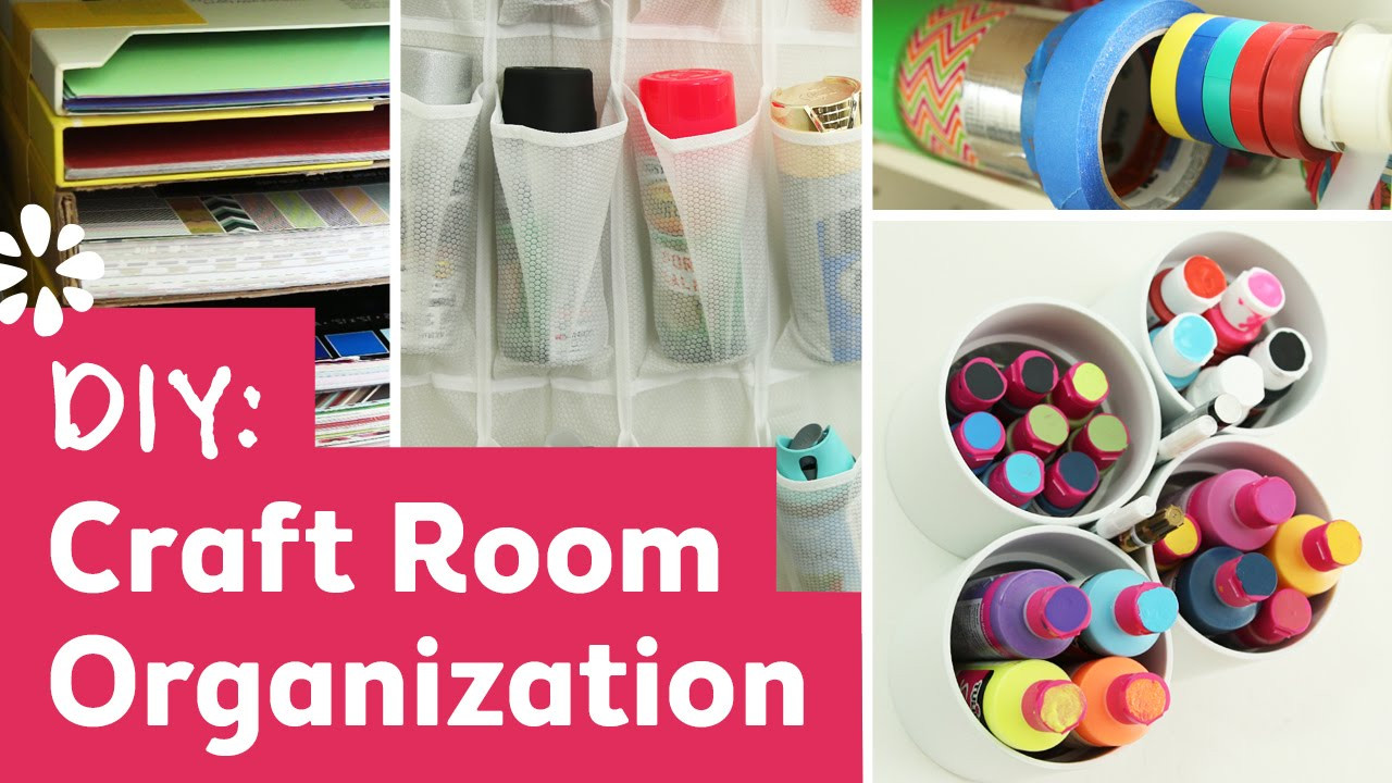 DIY Room Organization And Storage Ideas
 DIY Craft Room Organization Ideas