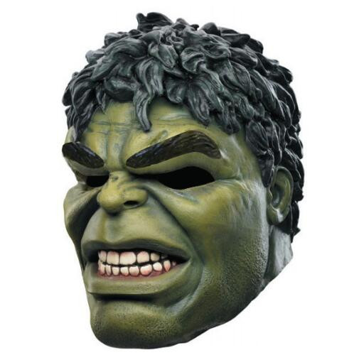 DIY Rubber Mask
 Halloween Green Giant Rubber Mask Cartoon Hulk Latex Masks