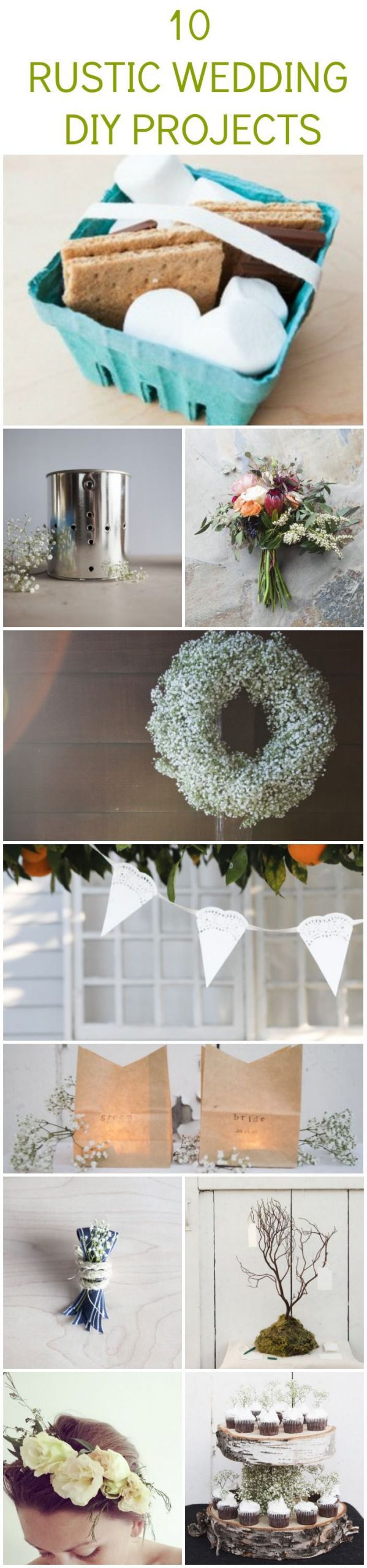 DIY Rustic Wedding
 10 Rustic Wedding DIY Projects You Should Try Rustic