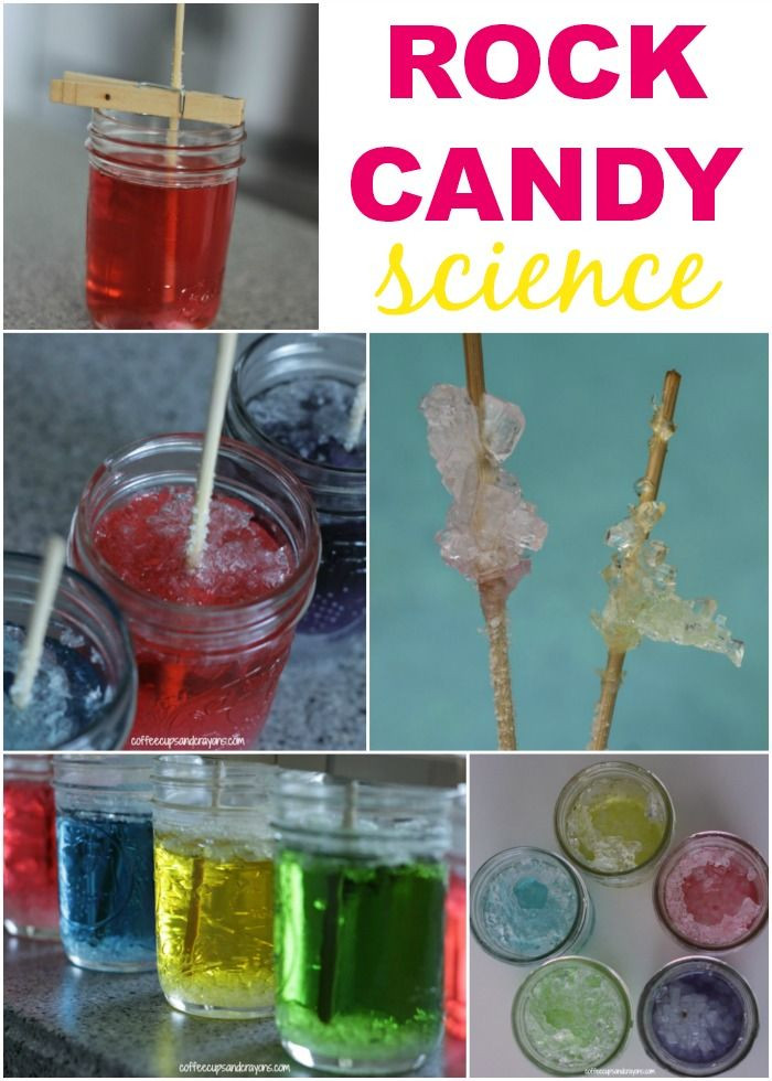 DIY Science Projects For Kids
 Rock Candy Science Experiment