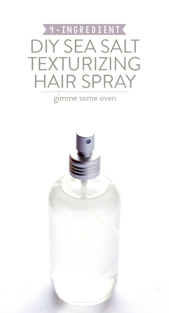 DIY Sea Salt Spray For Straight Hair
 DIY Sea Salt Texturizing Hair Spray