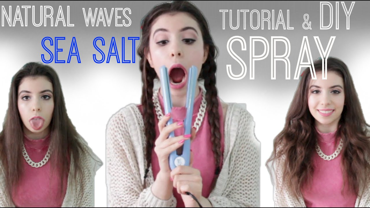 DIY Sea Salt Spray For Straight Hair
 How To Get Naturally Wavy Hair DIY Sea Salt Spray