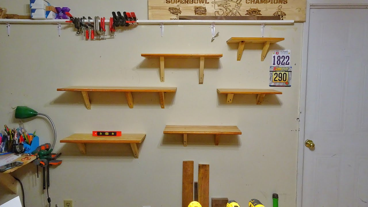 DIY Shelf Brackets
 Easy DIY Shelf Brackets From Scrap Wood